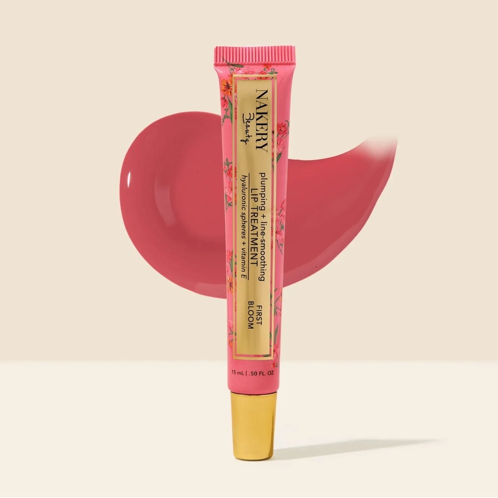 Nakery Beauty Plumping + Line-Smoothing Lip Treatment - First Bloom